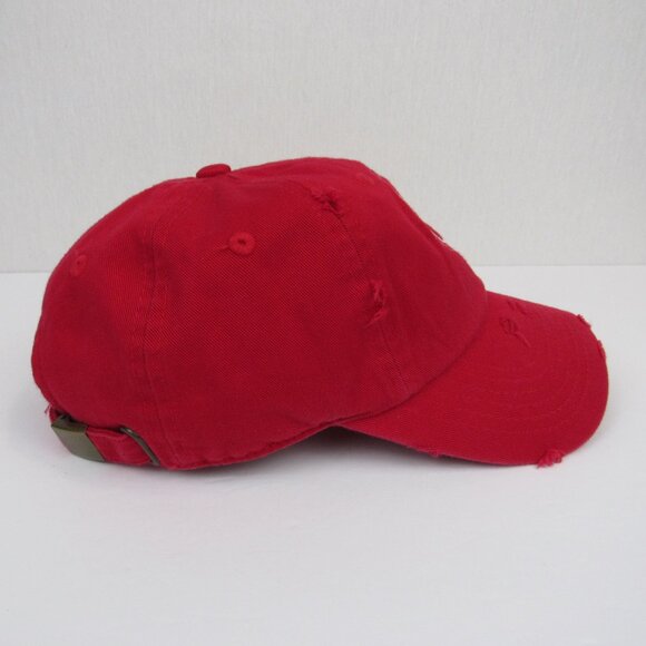 KB Ethos Vintage Future President Embroidered Red Cap Youth Adjustable - Picture 6 of 11